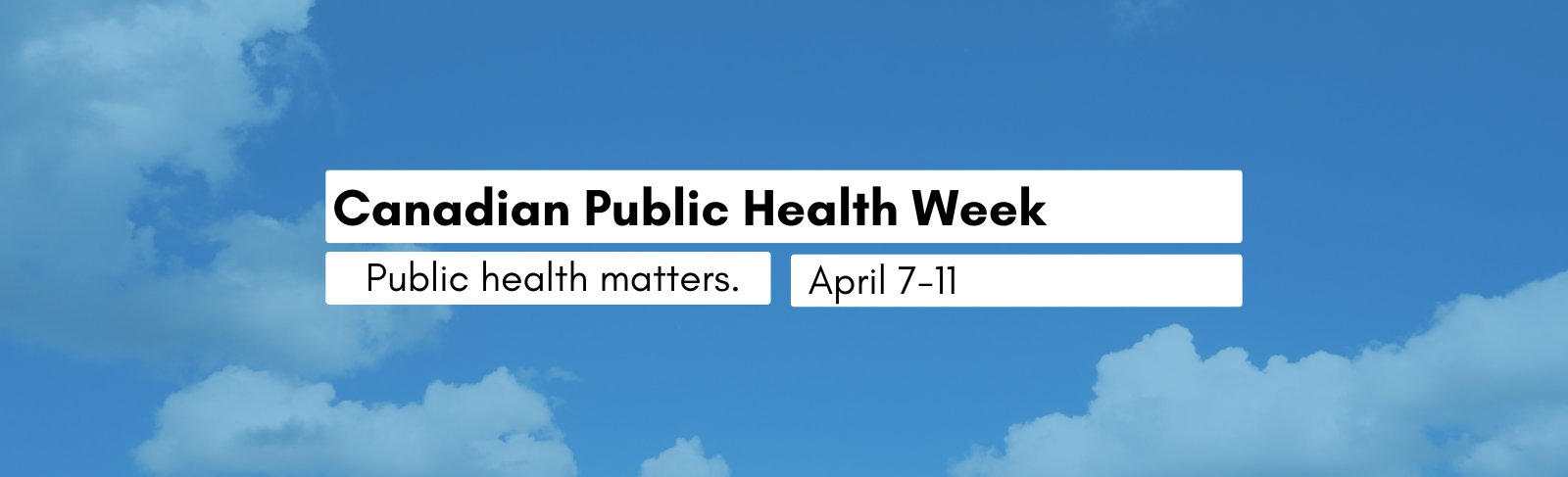 A blue sky with white fluffy clouds.