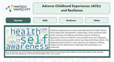 Preview of the Adverse Childhood Experience and Resilience Dashboard