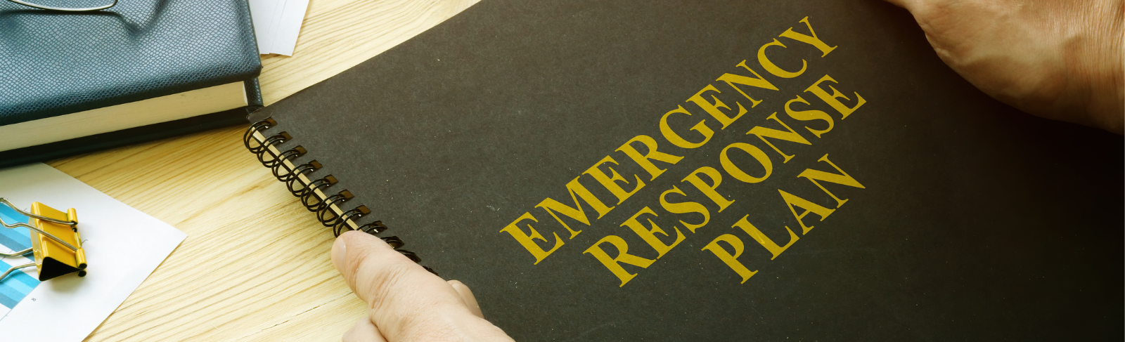 Image of a book titled Emergency Response Plan