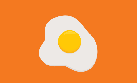 Cartoon egg