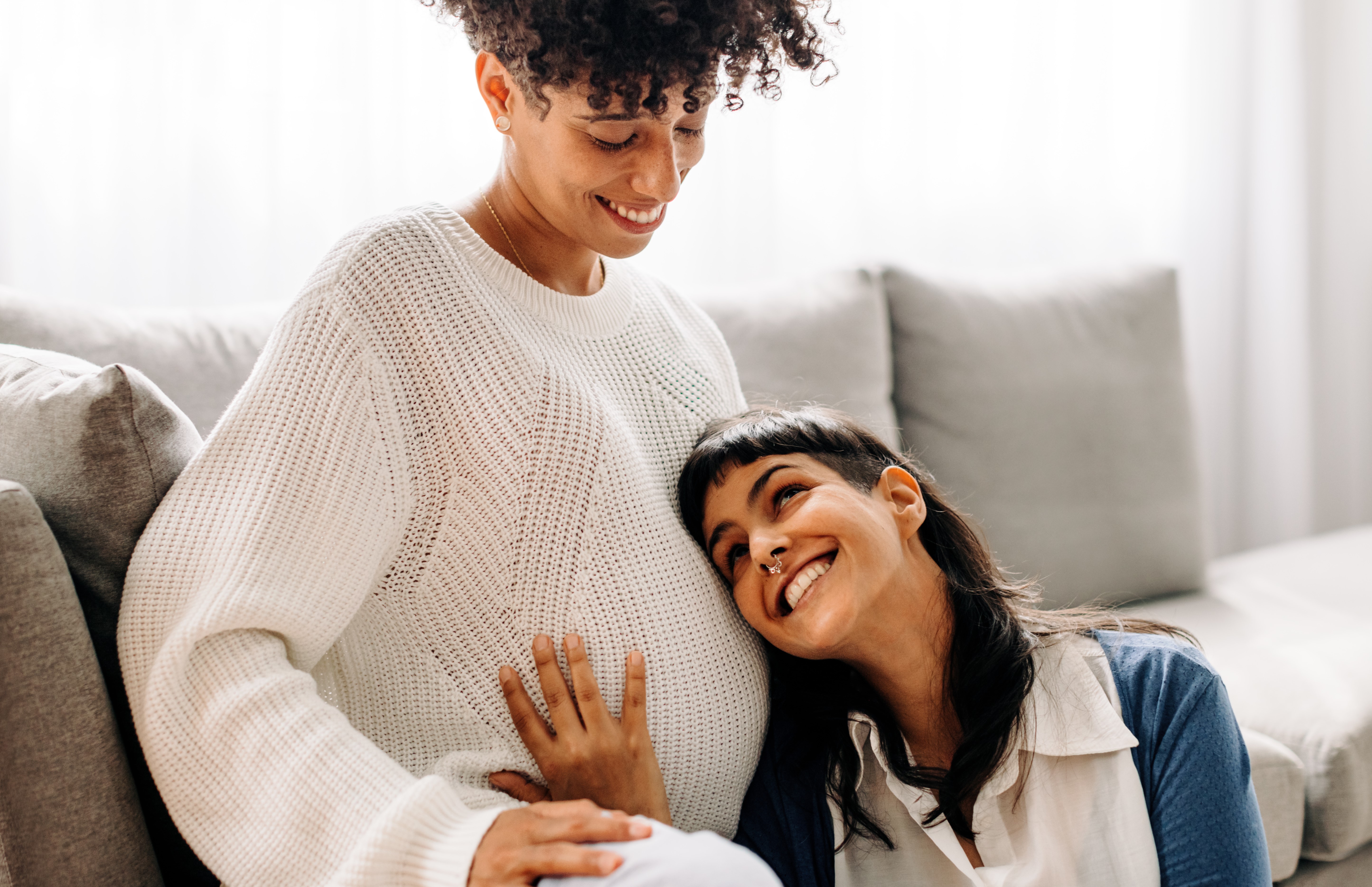 Image of two women
