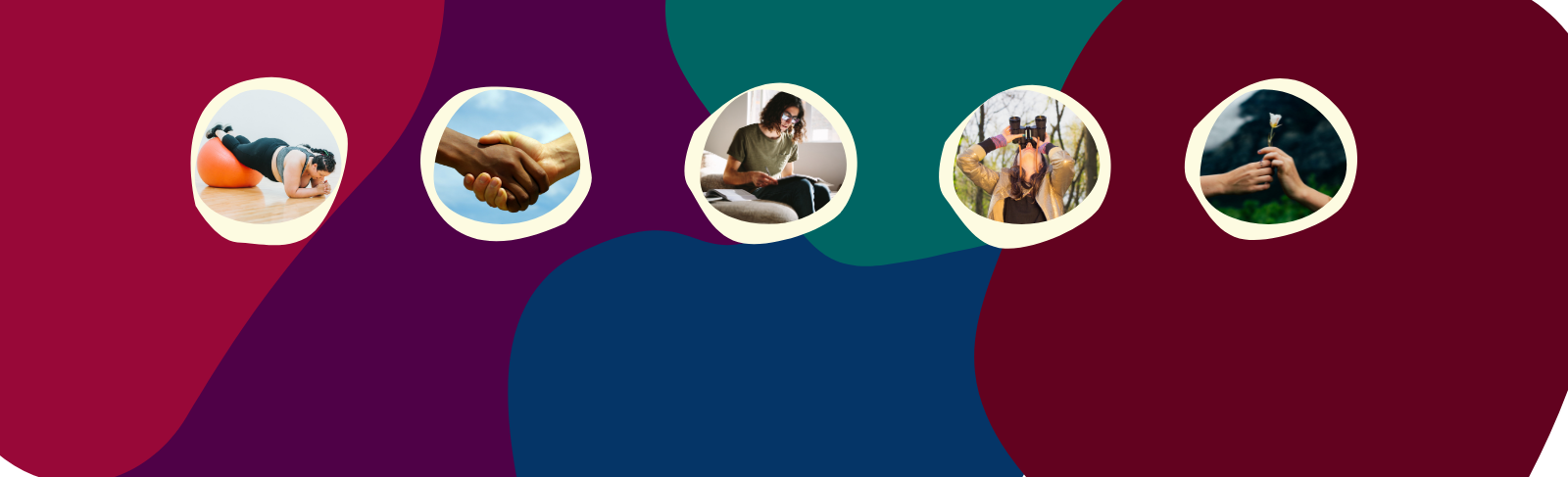 5 Ways to Well-being Banner