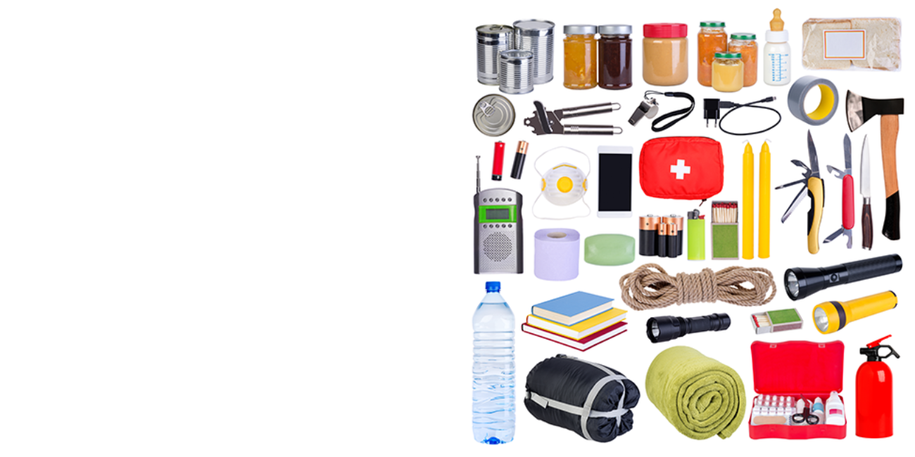 Supplies for an emergency kit