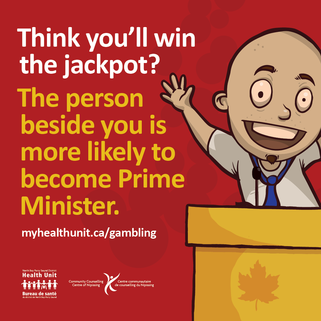 Think you'll win the jackpot? The person beside you is more likely to become Prime Minister.