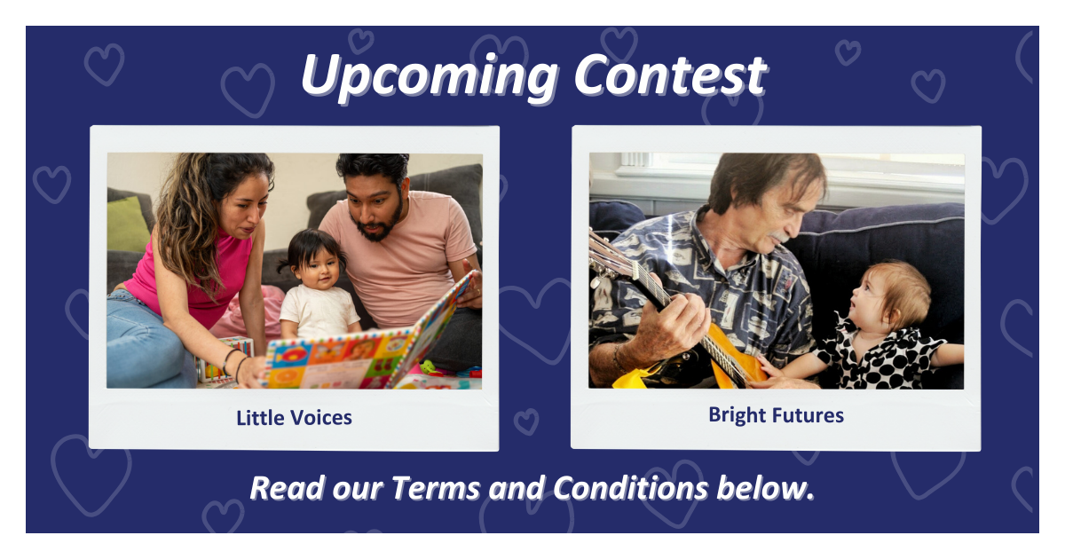 Little Voices, Bright Futures Contest banner