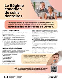 Canadian Dental Care Plan factsheet French