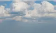 Clouds in the sky